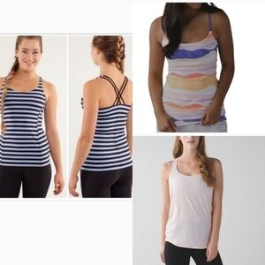 Bundle of 3 Lululemon Tank Tops Size 2